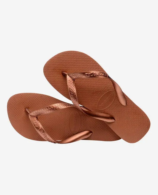 HAVAIANAS TOP TIRAS - RUST.METALLIC COPPER