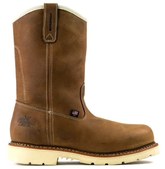 THOROGOOD MEN'S AMERICAN HERITAGE WATERPROOF SAFETY TOE PULL-ON WELLINGTON